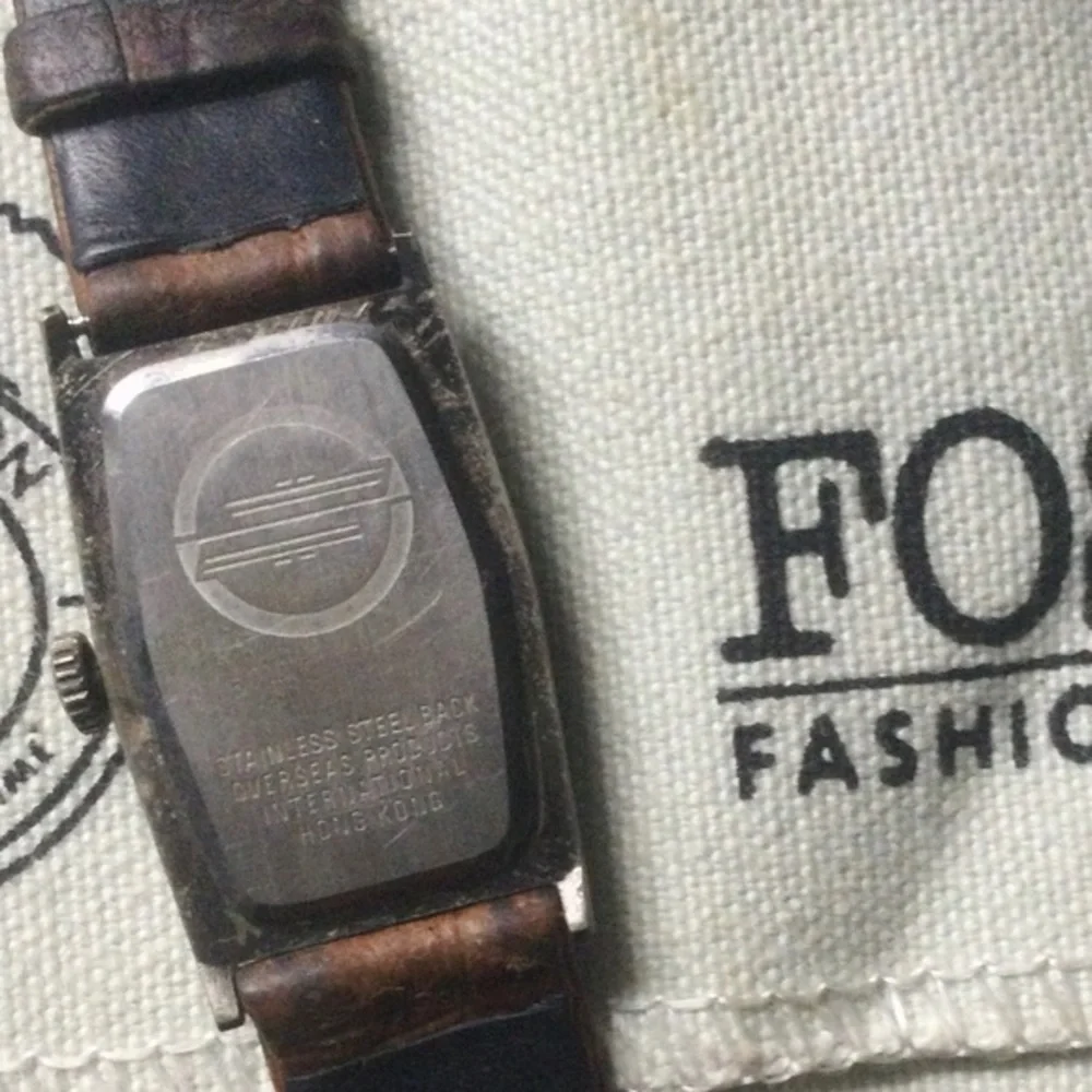 RARE 1984 FOSSIL WATCH ART DECO
